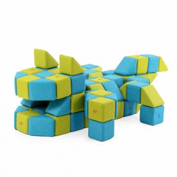 Magnetic Blocks JollyHeap Basic (100 Blocks)