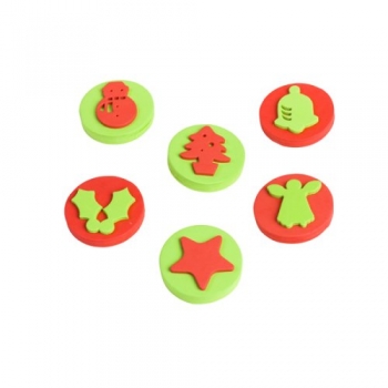 Handflchenstempel Weihnachten 6er Set