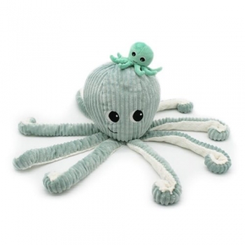 Krake - Mama und Baby - Mint
