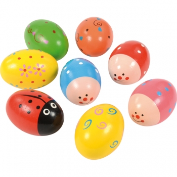 Motiv Rassel Eier 8er Set