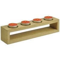 Block Kerzenhalter
