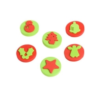 Handflchenstempel Weihnachten 6er Set