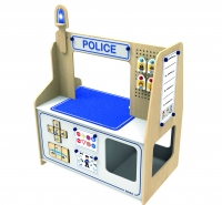 TWIN STATION  35 tlg. + ROLLENSPIEL SET 9tlg. FEUERWEHR & POLIZEI